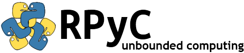 Logo do RPyC — unbounded computing